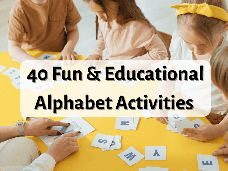 30 FUN Activities For Toddlers (2023) - ABCDee Learning