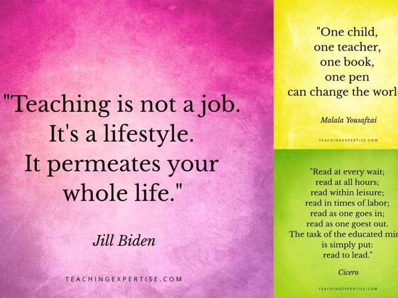 educational quotes for teachers