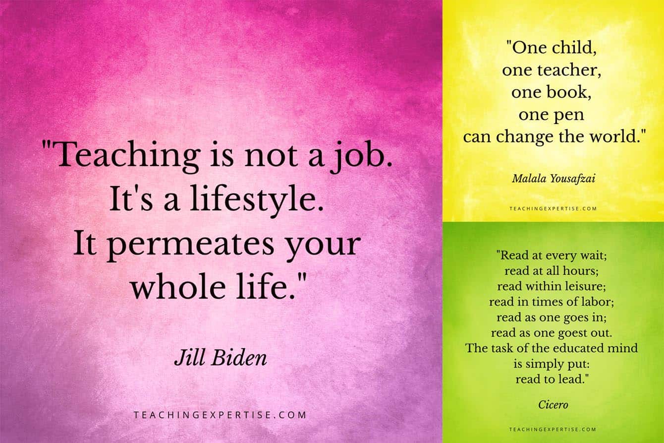 60 Best Inspirational Quotes for Teachers - Teaching Expertise