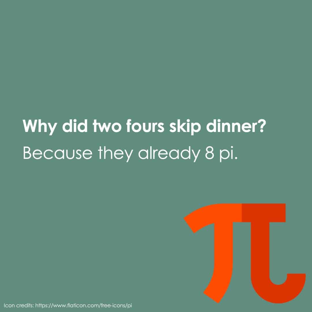 pie math jokes