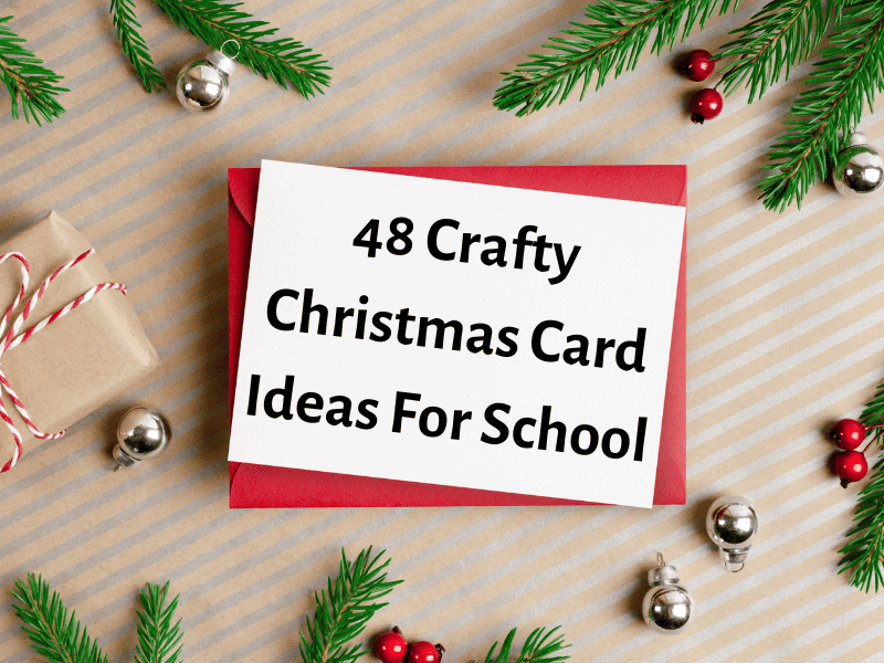 homemade christmas cards for teachers