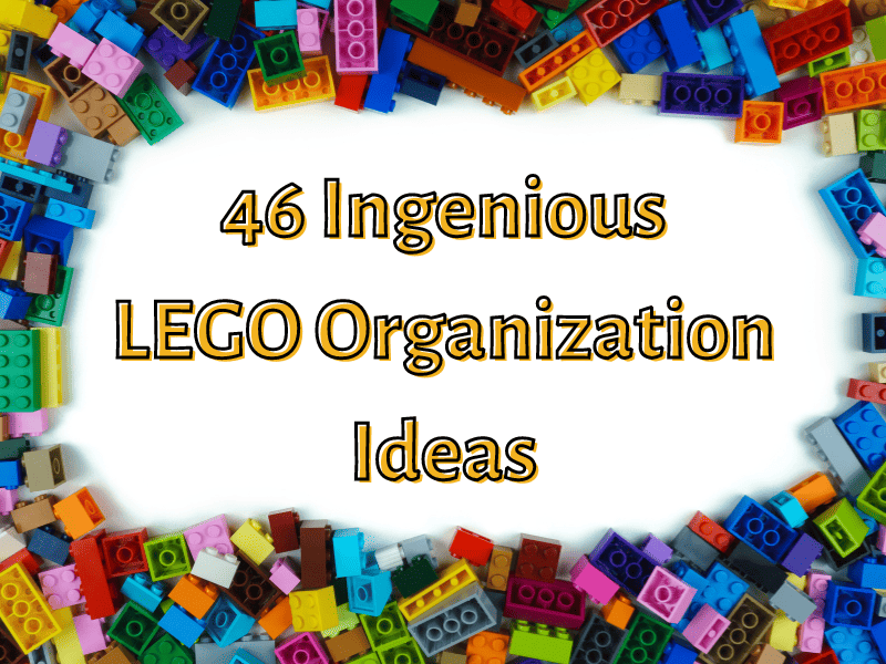 12 Lego Head - Brick Sorter - Storage Cont. - Yellow Face -- Lid & 2 Trays