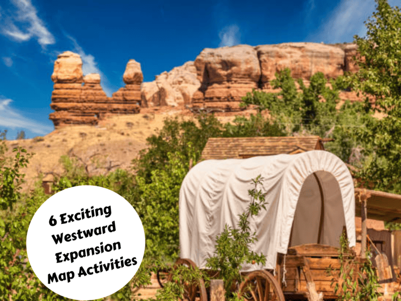 6 Exciting Westward Expansion Map Activities 800x600 