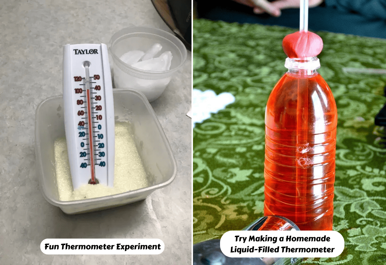 Make a Bottle Thermometer, Crafts for Kids