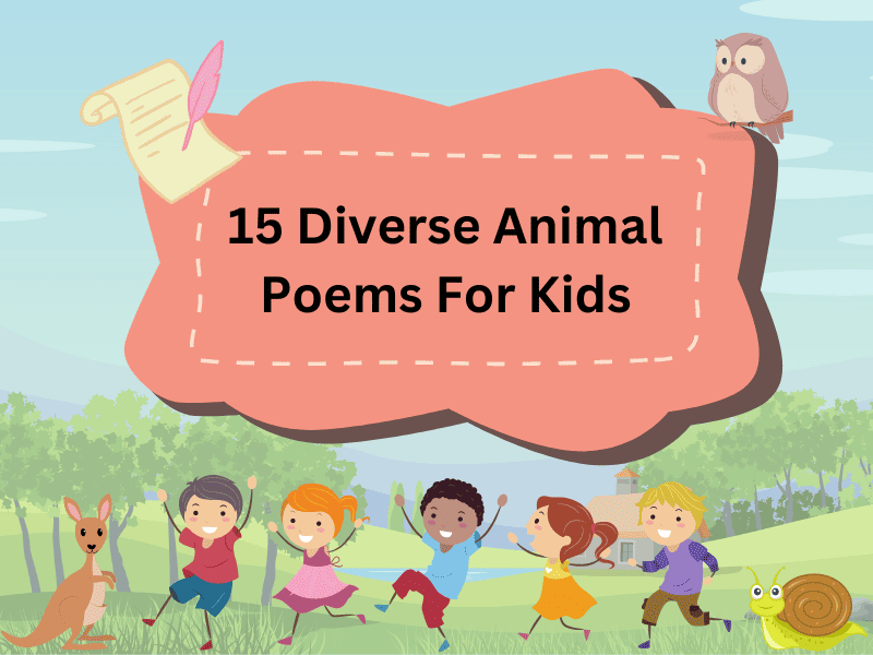 Exploring The Wild Side: 15 Diverse Animal Poems For Kids - Teaching ...