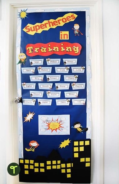 kindergarten classroom door decoration ideas