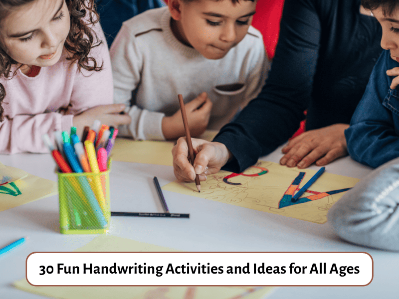 21 Activities for Children with Special Needs to Improve Handwriting